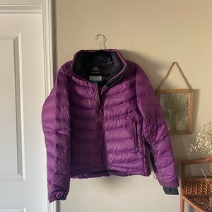 Columbia Purple Omni-Shield Puffer Jacket